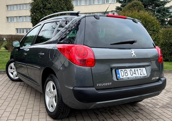 Peugeot 207 cena 15999 przebieg: 122000, rok produkcji 2009 z Wałbrzych małe 742